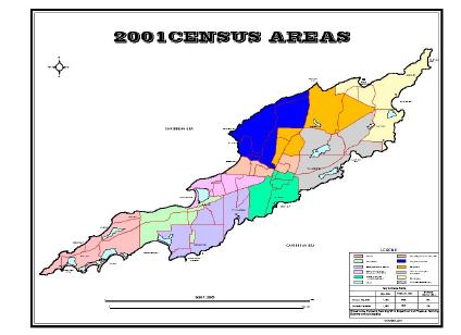 Mapa de Población de Anguilla