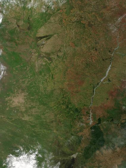Mapas, Mapa Satelital, Foto, Imagen Satelite de Paraguay