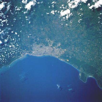 Mapa Satelital, Foto, Imagen Satelite de Santo Domingo de Guzmán, República Dominicana