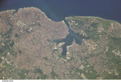 Satellite Image, Photo of Cubas Old Havana