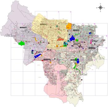 Mapa de San Salvador, El Salvador