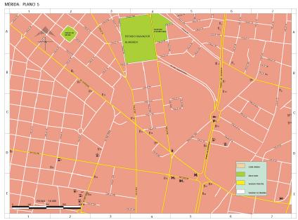 Carte de Mérida (Centro 3), Yucatán, Méxique