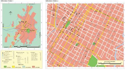 Carte de Tapachula, Chiapas, Mexique