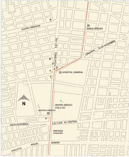 Centre Medical XXIe Siècle, Mexico D.F.