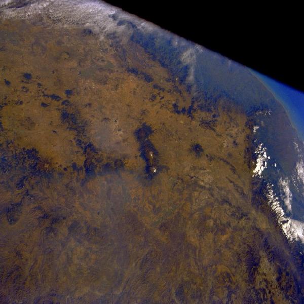 Photo, Image et Carte Satellite du Haut Plateau (Altiplano) Mexicain, Mexico D.F.