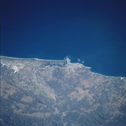 Photo, Image et Carte Satellite de Mazatlan, Sinaloa, Mexique