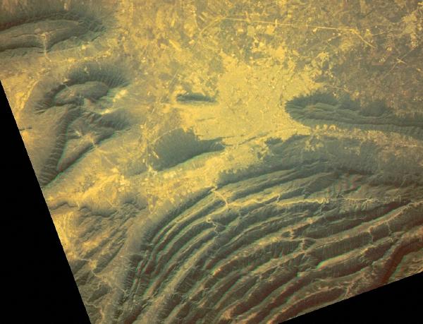 Photo, Image et Carte Satellite de Monterrey, Nuevo Leon, Mexique