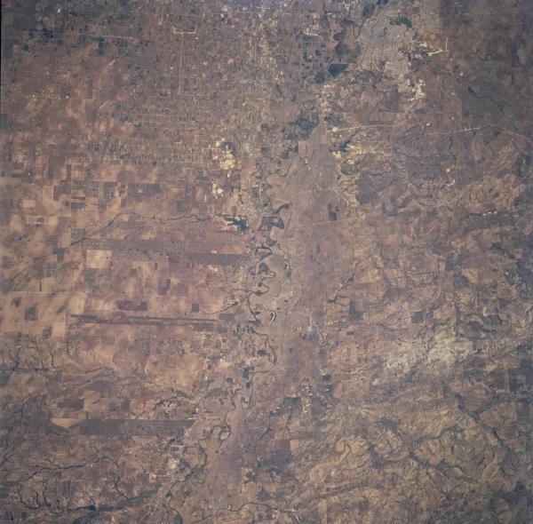 Photo, Image et Carte Satellite de Rio Grande / Reynosa, État de Tamaulipas, Mexique