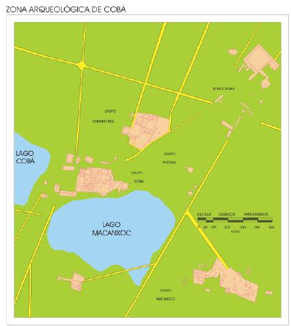 Zone Archéologique de Cobá, Quintana Roo, Mexique