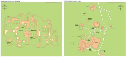 Zone Archéologique de Mayapán et Uxmal, Yucatán Mexique