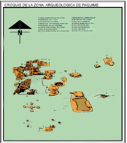 Zone Archéologique de Paquimé, Chihuahua, Mexique