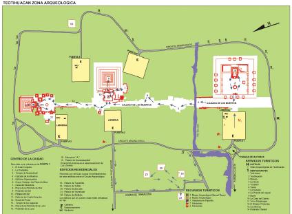 Zone Archéologique de Teotihuacan, État de Mexico