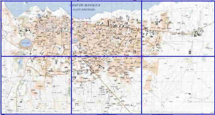 Clickable Map of Managua, Nicaragua