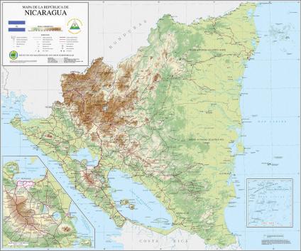 Mapas de Nicaragua