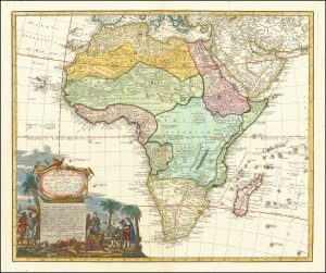 Mapa de África de 1737