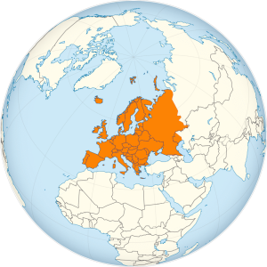 ¿Donde se encuentra Europa?