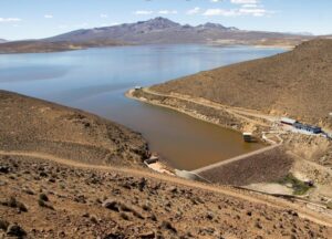 Embalse de Pasto Grande en el departamento de Moquegua.