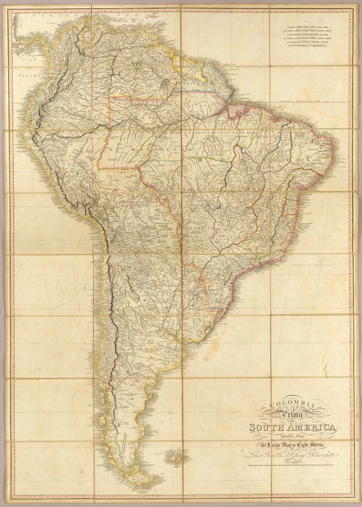 Colombia Prima or South America 1811.