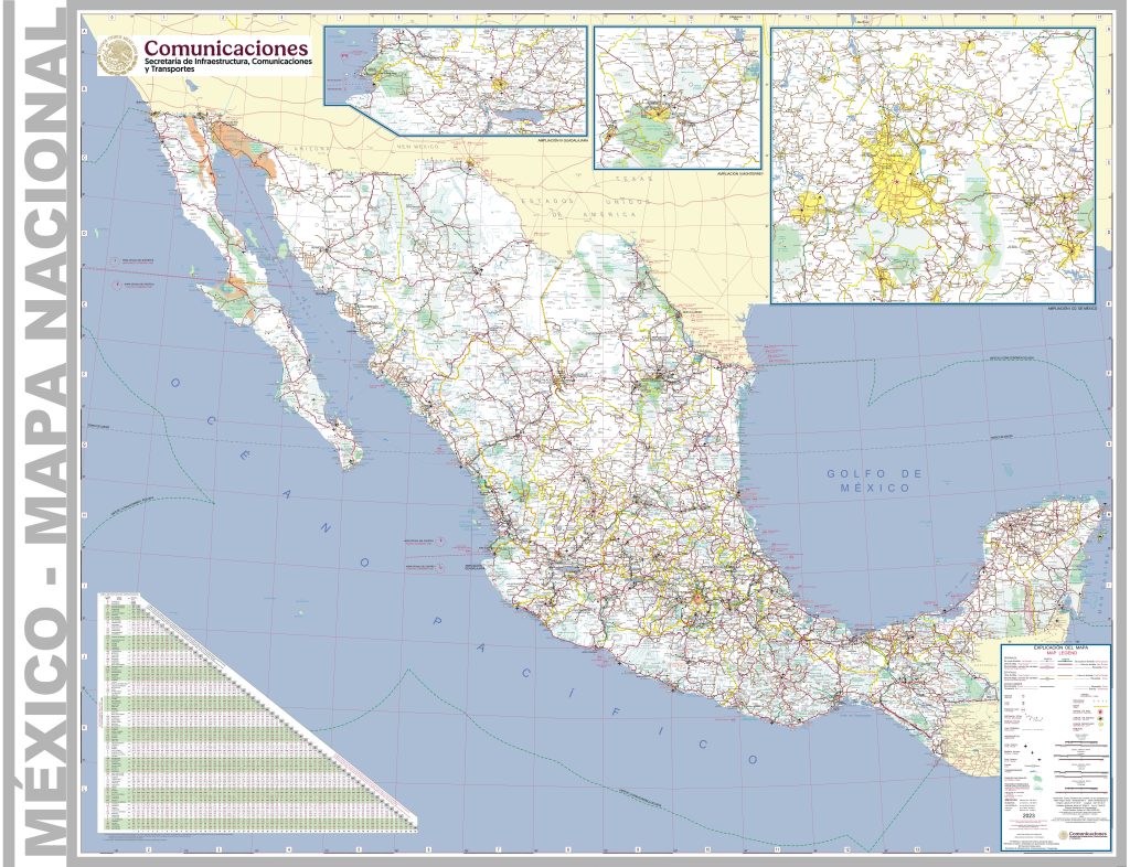 Mapa de México.