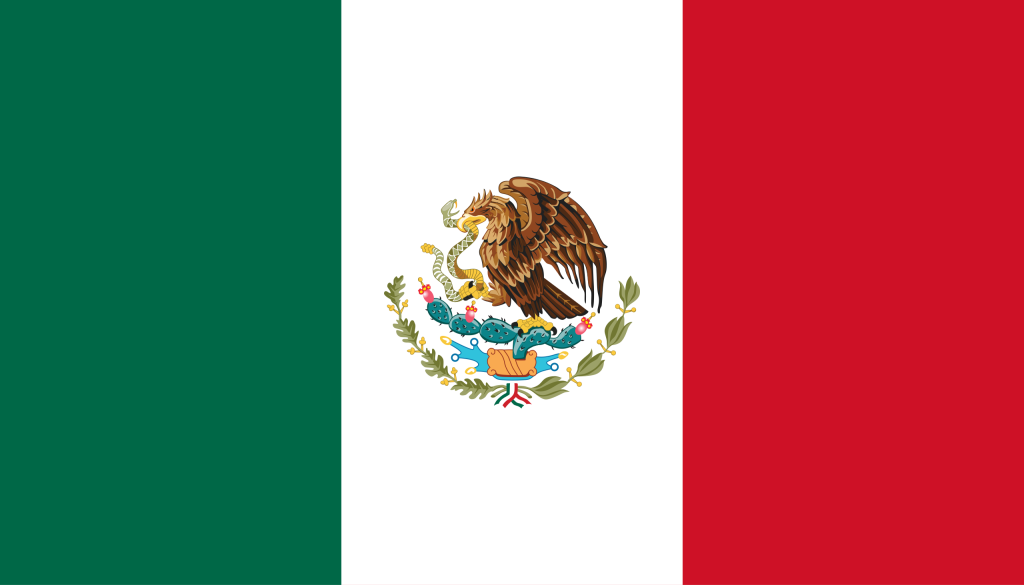 Bandera de México.