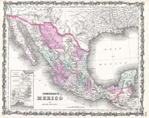 Mapa de México de 1862