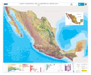 Mapa geológico de México