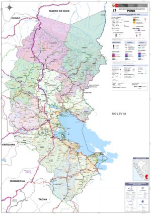 Las principales ciudades del departamento de Puno