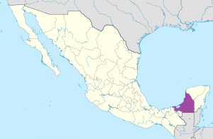 ¿Donde se encuentra el estado de Campeche?