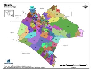 ¿Cuáles son los municipios de Chiapas?
