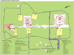 Zona arqueológica de Teotihuacan.