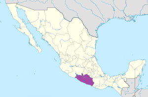 ¿Donde se encuentra el estado de Guerrero?