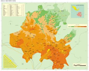 Mapa turístico de Hidalgo