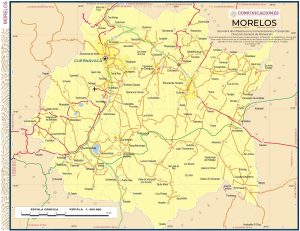 Mapa de Morelos
