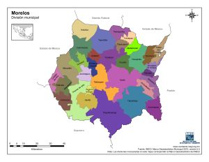 ¿Cuáles son los municipios de Morelos?