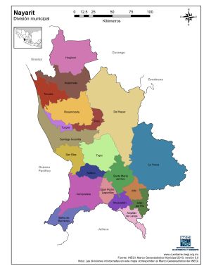 ¿Cuáles son los municipios de Nayarit?
