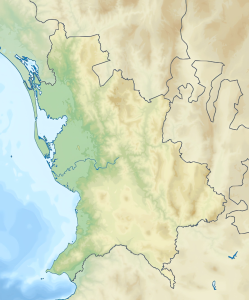 Mapa físico en blanco de Nayarit.