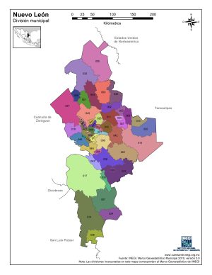 ¿Cuáles son los municipios de Nuevo León?