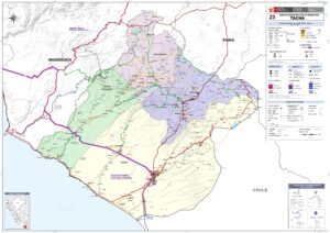 Las principales ciudades del departamento de Tacna