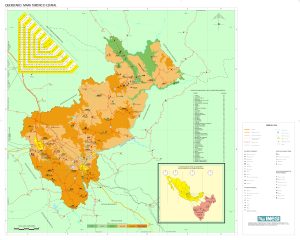 Mapa turístico del estado de Querétaro