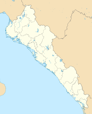 Mapa mudo de Sinaloa