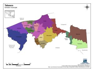 ¿Cuáles son los municipios de Tabasco?