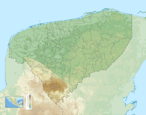 Mapa físico en blanco de Yucatán. Mapa físico en blanco de Yucatán.