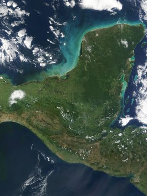 Península de Yucatán, en el sureste de México