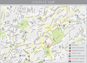 Atractivos turísticos en Santa Fe (Ciudad de México).