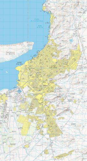 Plano de La Paz (Baja California Sur)