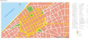 Centro de la ciudad de Campeche.