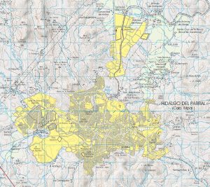 Plano de Hidalgo del Parral