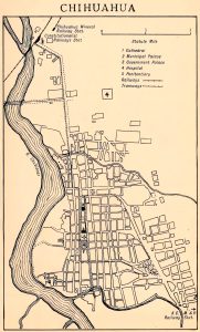 Ciudad de Chihuahua en 1918.