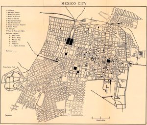 Plano de la Ciudad de México de 1918