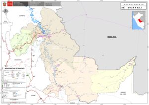 Las principales ciudades del departamento de Ucayali